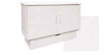 Madrid cabinet bed in white closed